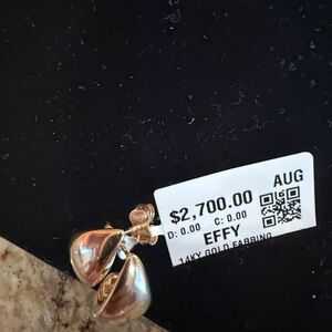 Effy Luxurious Gold Earrings